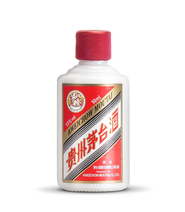 53°茅台飞天小酒（白色条盒装）50ml*5