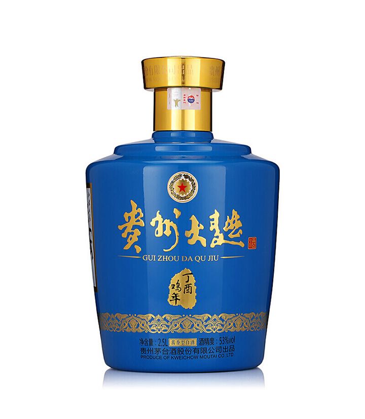  53°茅台贵州大曲酒（丁酉鸡年）2.5L